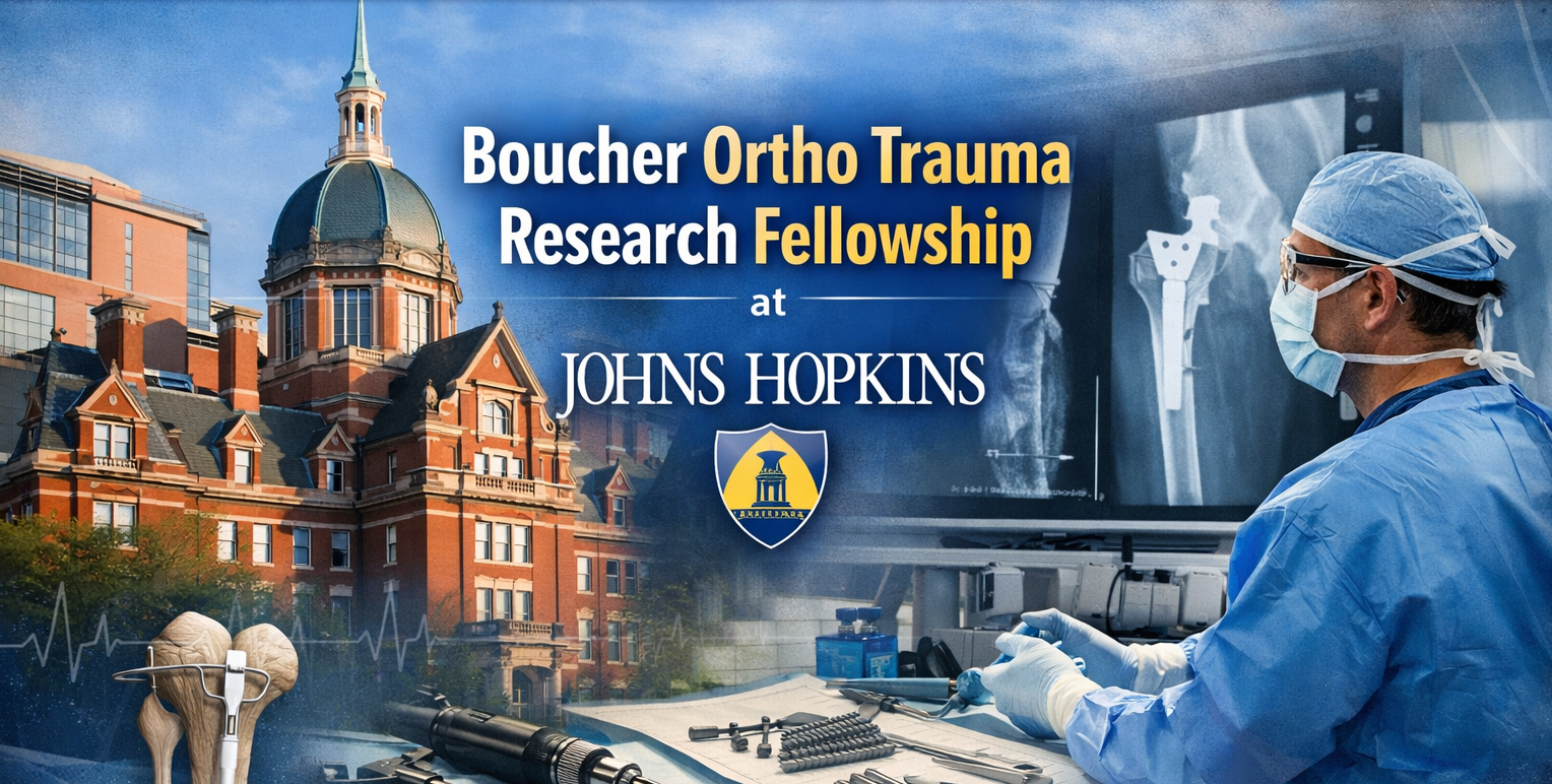 2026–2027 Boucher Orthopaedic Trauma Research Fellowship - Johns Hopkins